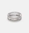 Bucherer Fine Jewellery 18kt White Gold Ring With Diamonds In Silver