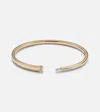 Bucherer Fine Jewellery Inner Fire 18kt Gold Bangle With Diamonds In Gold