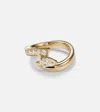 Bucherer Fine Jewellery Inner Fire 18kt Gold Ring With Diamonds In Gold
