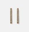 Bucherer Fine Jewellery Link 18kt Gold Earrings With Diamonds In Gold
