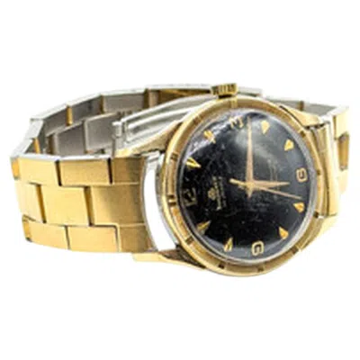 Pre-owned Bucherer Incabloc 30-jewel 35mm Stainless Steel Watch In Multiple