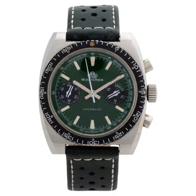 Pre-owned Bucherer Incabloc Chronograph Wristwatch, 'siegfried Rauch', Valjoux 7733 Mvmt In Multi