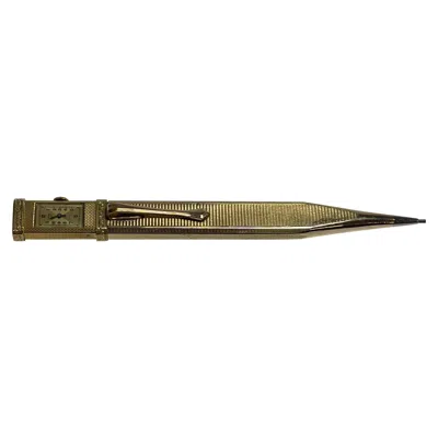 Pre-owned Bucherer Mechanical Pencil Watch In Gold