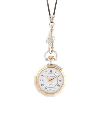 Pre-owned Bucherer Pocket Watch In Multi