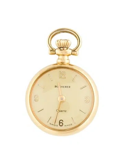 Pre-owned Bucherer Pocket Watch In Multi