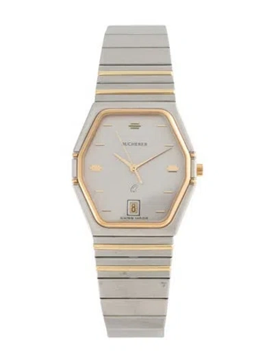 Pre-owned Bucherer Q Watch, 29mm In Multi