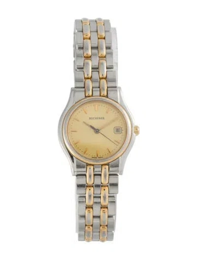 Pre-owned Bucherer Sportivo Watch, 26mm In Multi
