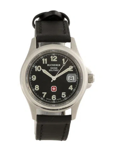 Pre-owned Bucherer Swiss Army Watch In Multicolor
