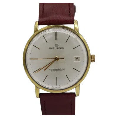 Pre-owned Bucherer Vintage Automatic – Gold Plated – 35mm – Serviced In Multi