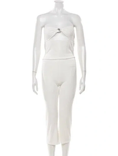 Pre-owned Buci Bamboo Pant Set In Neutrals