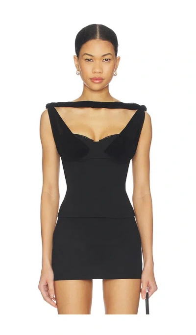 Buci Divinity Lace Top In Black