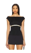 Buci Fern Top In Black