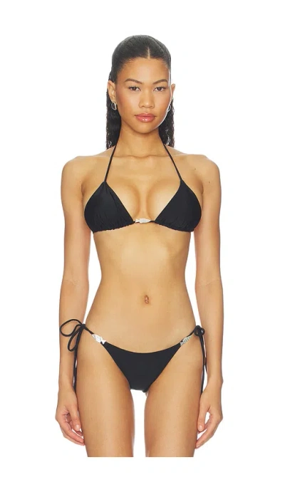 Buci Fish Bikini Top In Black