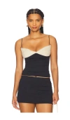 Buci Hemlock Fur Tank In Black