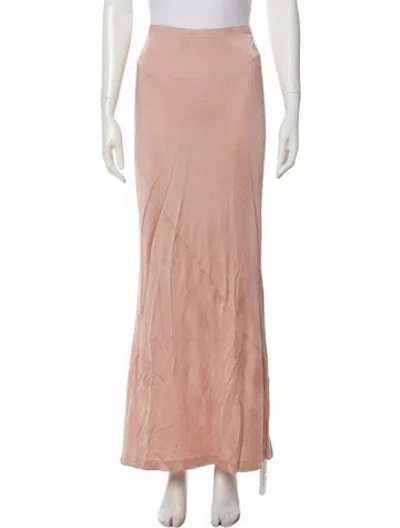 Pre-owned Buci Long Skirt W/ Tags In Pink