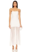 Buci Metis Dress In 象牙白
