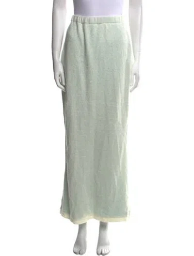 Pre-owned Buci Midi Length Skirt In Green