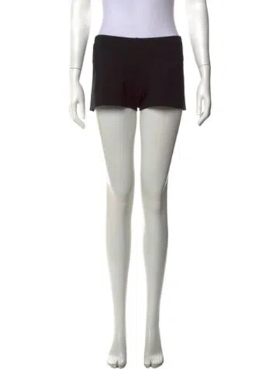 Pre-owned Buci Nyc Mini Shorts In Black