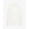 Buci Nyc Womens Ambrosia Funnel-neck Wool-bland Cape Cream