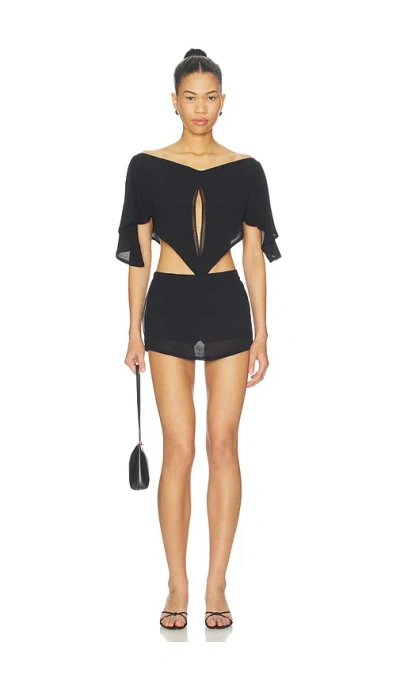 Buci Pollock Dress In Black