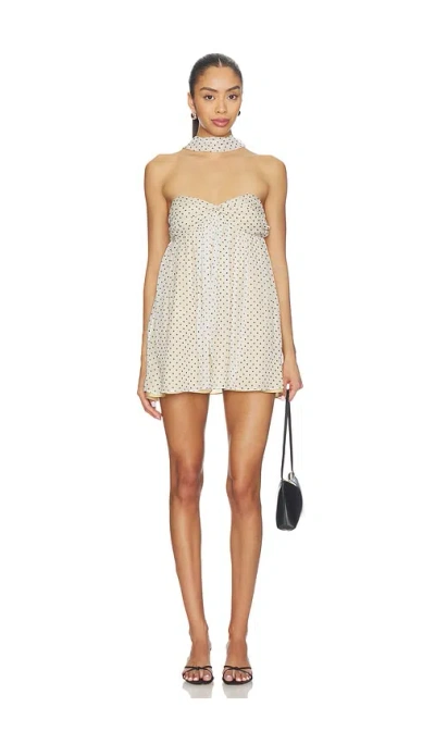 Buci Powderpuff Dress In Pampus
