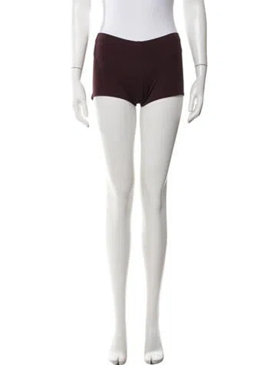 Pre-owned Buci Shorts W/ Tags In Burgundy