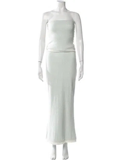Pre-owned Buci Skirt Set In Green