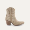 Buck & Brana Brooke Leather Boots In Neutral