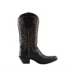 Buck & Brana Isabella Leather Boots In Animal Print