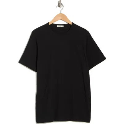 Buck Mason Classic Slubbed Cotton T-shirt In Black