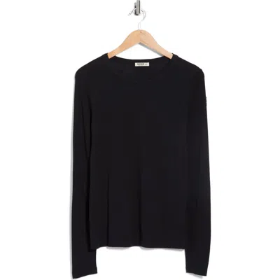 Buck Mason Cloud Jersey Long Sleeve T-shirt In Black