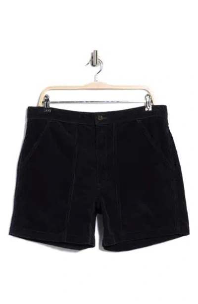 Buck Mason Corduroy Beach Cruiser Shorts In Blue