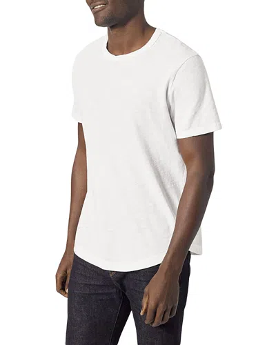 BUCK MASON SLUB CURVED HEM TEE