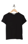 Buck Mason Crewneck Slubbed T-shirt In Black