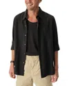 BUCK MASON DRAPED POCKET BUTTON SHIRT