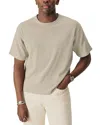 Buck Mason Field-spec 90s Boxy Heavy Tee In Abbey Stone