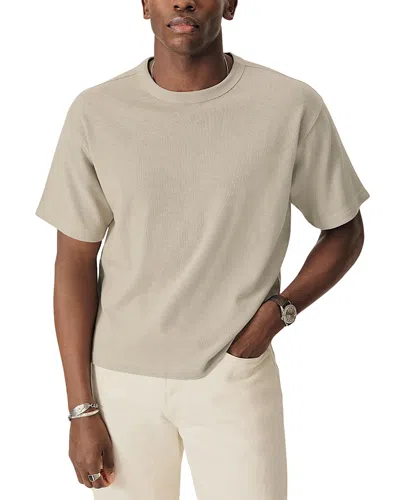 Buck Mason Field-spec 90s Boxy Heavy Tee In Abbey Stone