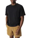 Buck Mason Field-spec 90s Boxy Heavy Tee In Dress Navy