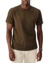 Buck Mason Field-spec Cotton Heavy Tee In Carob Brown