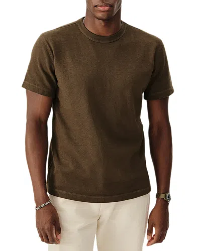 Buck Mason Field-spec Cotton Heavy Tee In Carob Brown
