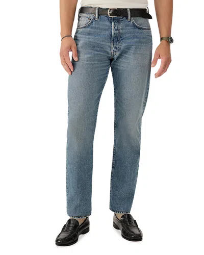 Buck Mason Ford Regular Fit Jeans In Light Blue