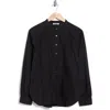 Buck Mason Heirloom Cotton Poplin Button-up Shirt In Black