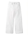Buck Mason Jet Set High Rise Jeans In Natural In White