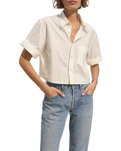 Buck Mason Mainstay Shirt In White