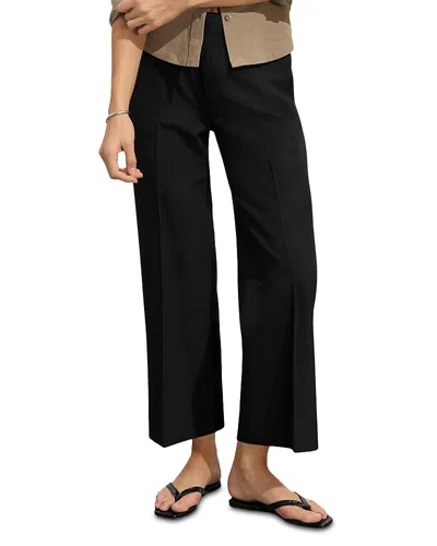 Buck Mason Midtown Wool Pants In Black