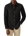 Buck Mason Pacific Cotton Twill Classic Fit Button Down Shirt In Heather Arrowhead