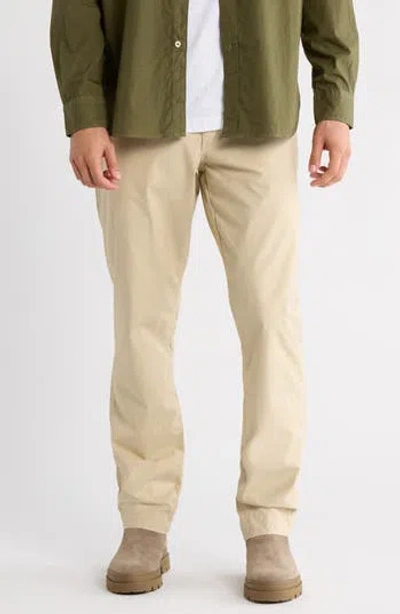 Buck Mason Parachute Poplin Slim Pants In Neutral