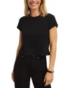 Buck Mason Pima Boxy Crewneck Tee In Black