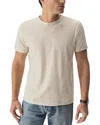 Buck Mason Pima Classic Tee In Heather Oat