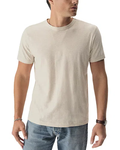 Buck Mason Pima Classic Tee In Heather Oat